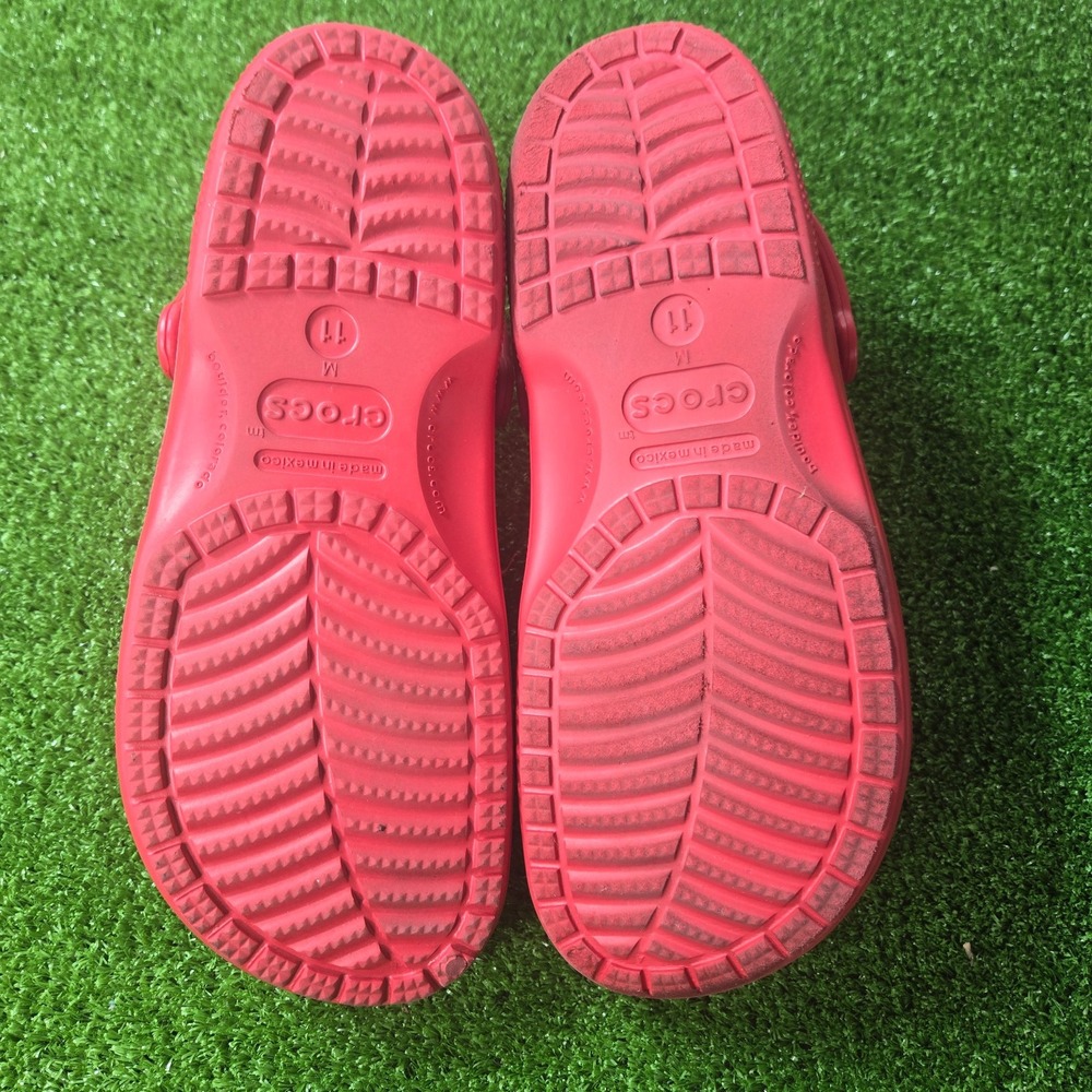 Crocs Adult Baya Clogs Pepper Red sz 11 Men's - Picture 7 of 8